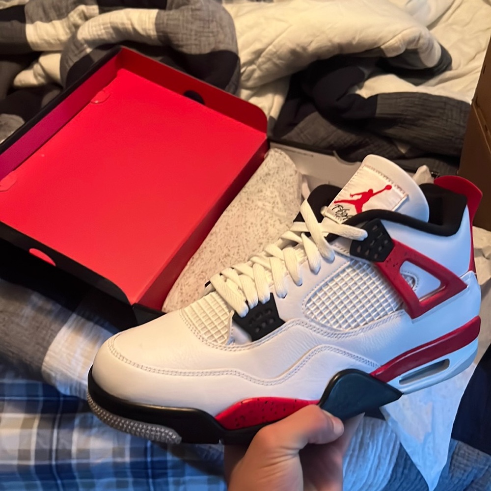 Brand new Jordan 4 Red Cement